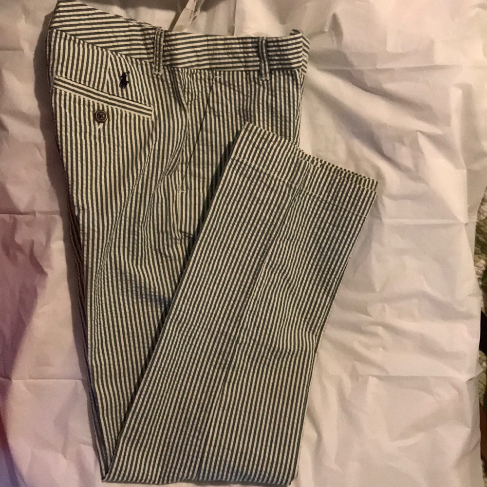 Boy’s Ralph Lauren Seersucker Pants